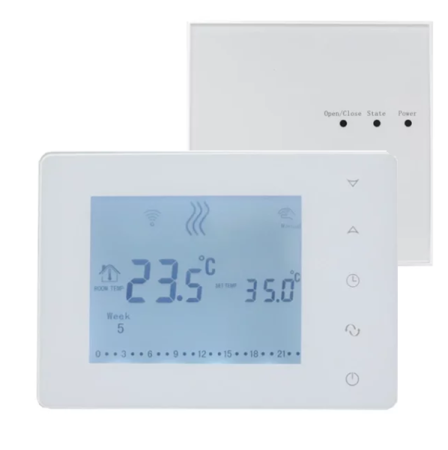 Комнатный термостат Vieir VR410 программатор, беспроводной